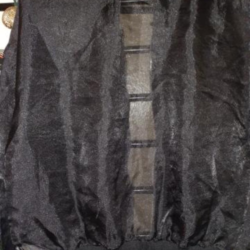 sheer bomber jacket - Picture 2 of 2